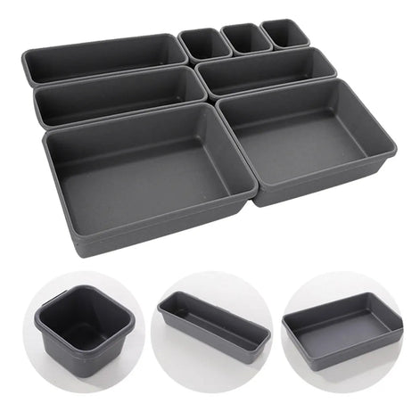 Ordiva Schubladen-Organizer Set (8-teilig) – Flexible Ordnung für Schubladen