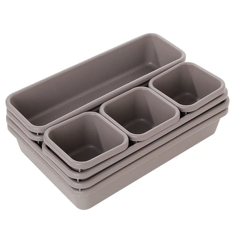Ordiva Schubladen-Organizer Set (8-teilig) – Flexible Ordnung für Schubladen