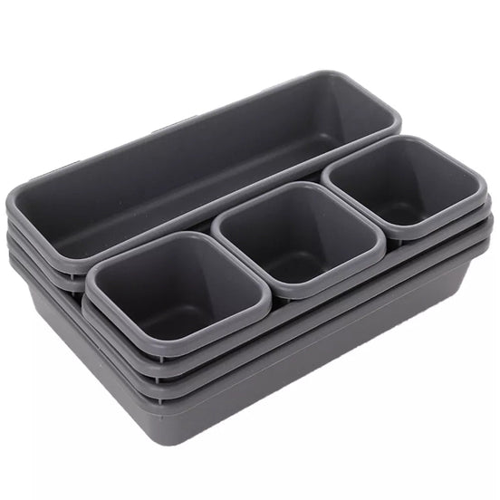 Ordiva Schubladen-Organizer Set (8-teilig) – Flexible Ordnung für Schubladen