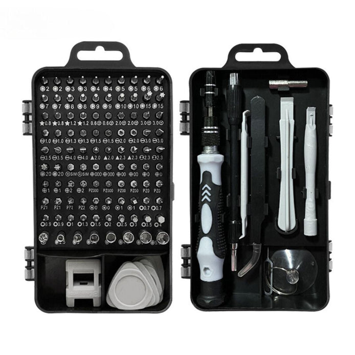 115-teiliges Schraubendreher-Set für präzise Reparaturen