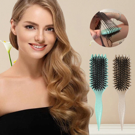 Curlovia Haarbürste 3-in-1 für Locken und tägliches Styling