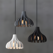 Pendelleuchte mit floralem Design für dekorative Beleuchtung