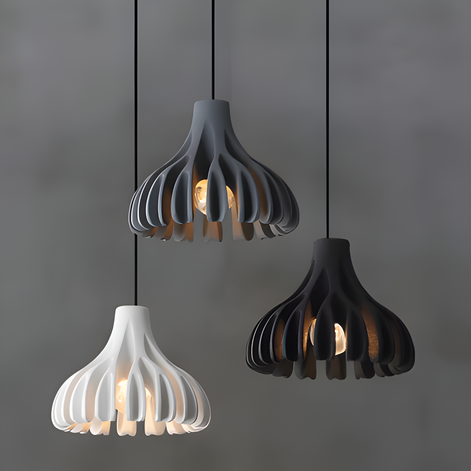 Pendelleuchte mit floralem Design für dekorative Beleuchtung