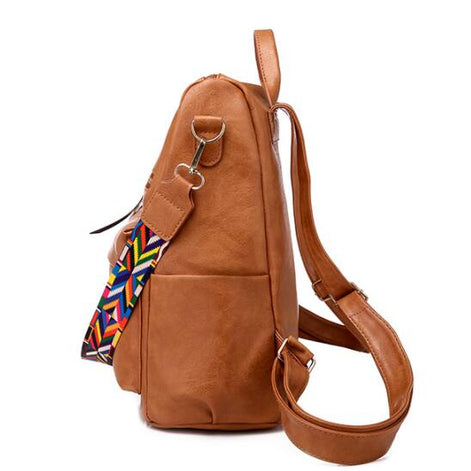 Tessavelle Damen Rucksack mit mehreren Fächern und modernem Design