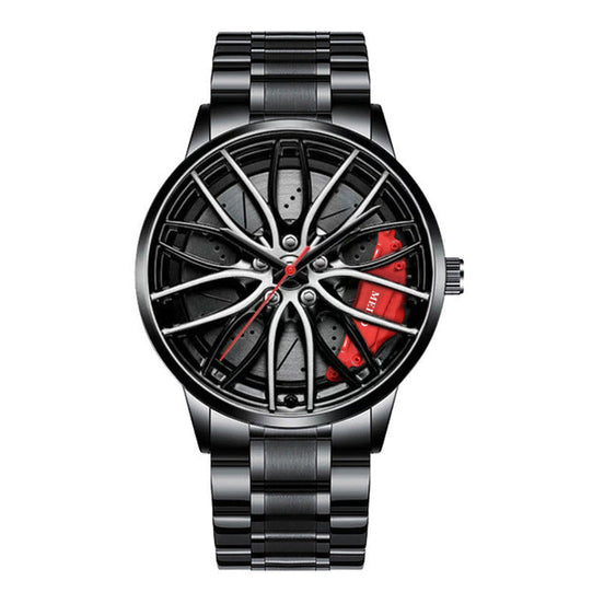 watches : Elegant Racecar Watch™ | Waar tijd wordt gewaardeerd in Rood Stijl 1 van Pantino