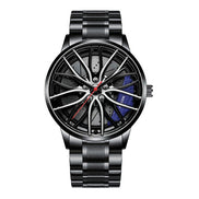 watches : Elegant Racecar Watch™ | Waar tijd wordt gewaardeerd in Blauw Stijl 1 van Pantino