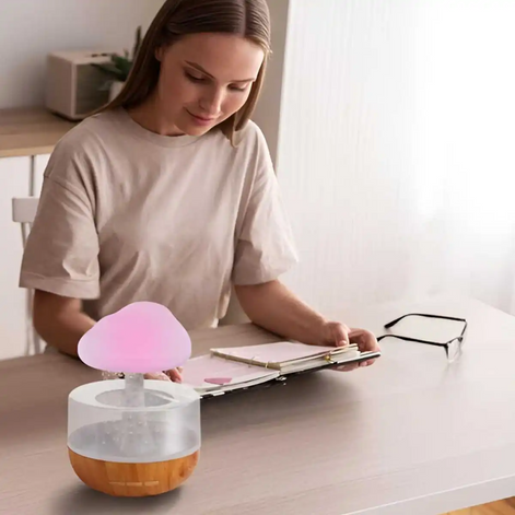 Rainara Ultraschall Aroma Diffuser – Sanfte Raumatmosphäre mit Nebel & Licht
