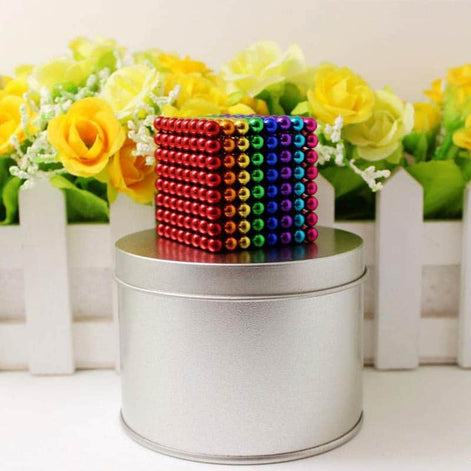 Regenbogen Magnetkugeln Set – Kreative Gestaltung mit Magnetelementen