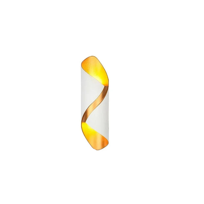 Arvion LED Wandleuchte Spiraldesign 6W Warmweiß Innen und Außen