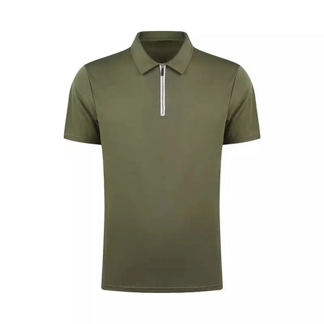 Karvion Herren Poloshirt mit Half-Zip