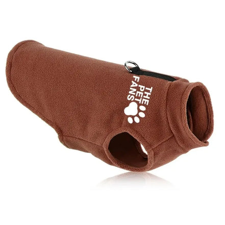 Veltrino Hunde-Fleecepullover für Herbst und Winter