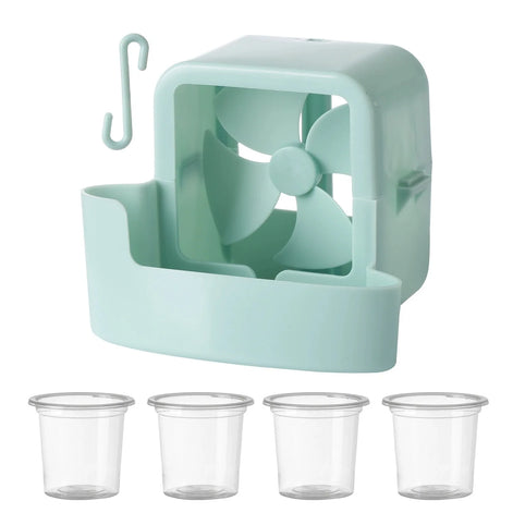 Borealis Tragbarer Clip-Ventilator mit Verdunstungskühlung