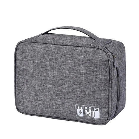 Kabel-Organizer Tasche aus Oxford-Material mit Reißverschluss