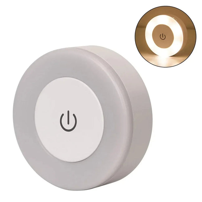 Luvanor LED Wand-Nachtlicht mit Touchfunktion und Akku