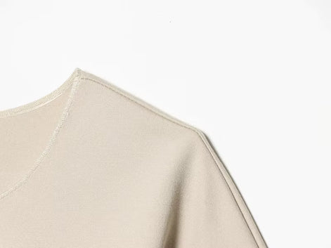 Damen-Zweiteiler mit Kurzarmshirt und Schlaghose – Elanique