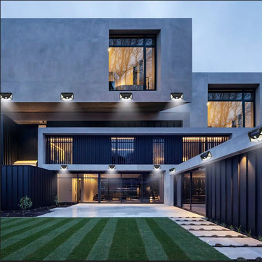 Solvanta LED Solar Wandleuchte mit Bewegungssensor für Außenbereich