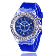 GlowSpark LED Watch – Armbanduhr mit Lichtfunktion und Silikonarmband