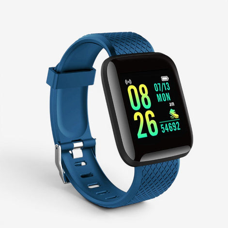 Smartwatch mit digitalem Touchdisplay, Bluetooth und verstellbarem Armband – Nexoria