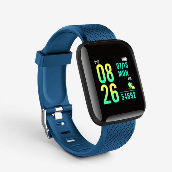Smartwatch mit digitalem Touchdisplay, Bluetooth und verstellbarem Armband – Nexoria