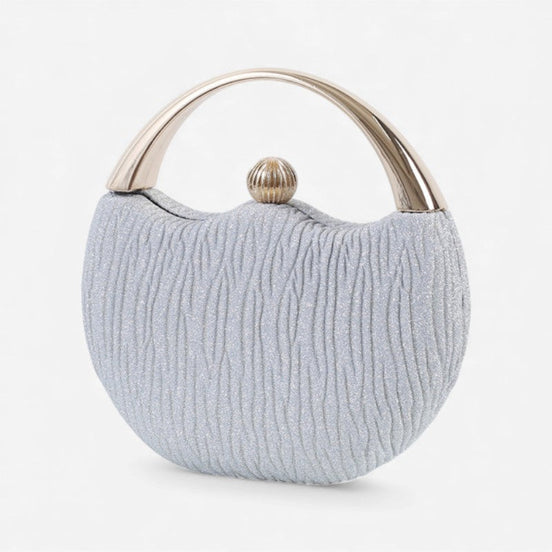 Valeria Clutch Tasche mit Reißverschluss und Handgelenkriemen