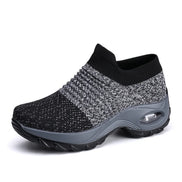 Damen Slip-On Schuhe aus Mesh mit Gummisohle – Melviora