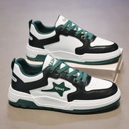 Renvaro Herren Sneaker mit Schnürung und rutschfester Sohle