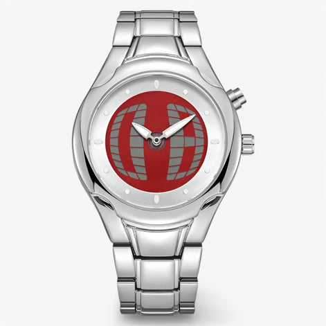 Arvion Herren Armbanduhr mit Edelstahlarmband und Quarzwerk