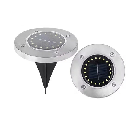 Lumivaro LED Solar Bodenleuchte Garten Einbaulampe 8 oder 20 LEDs
