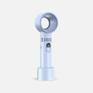 Aurevo Tragbarer Ventilator Ohne Rotorblätter mit LED-Display und USB-Aufladung