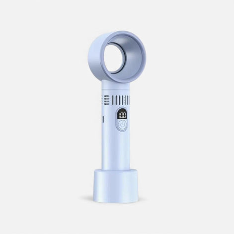 Aurevo Tragbarer Ventilator Ohne Rotorblätter mit LED-Display und USB-Aufladung