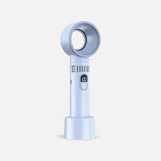 Aurevo Tragbarer Ventilator Ohne Rotorblätter mit LED-Display und USB-Aufladung