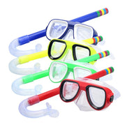 Aqualino Kinder Schnorchelset mit Taucherbrille und Schnorchel