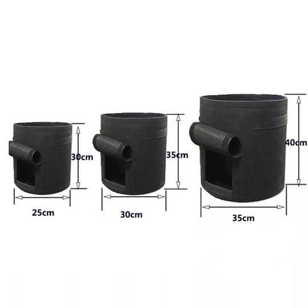 Pflanzsäcke für den Anbau von Gemüse und Obst im Garten oder auf dem Balkon