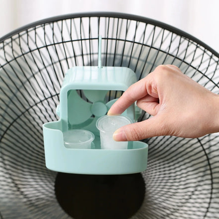 Borealis Tragbarer Clip-Ventilator mit Verdunstungskühlung