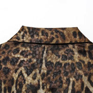 Damen Hosenanzug mit Leopardenmuster und Blazer Savélia