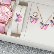 Varela Schmuckset – Set mit analoger Quarzuhr und variierendem Zubehör