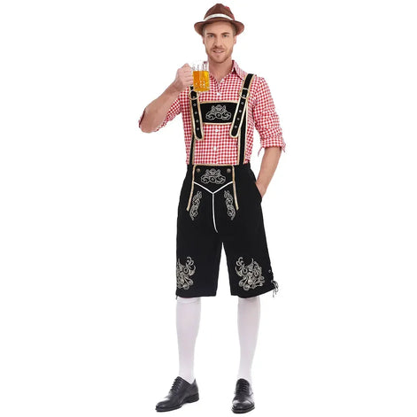 Herren Oktoberfest Kostüm mit Hemd und Hose – Festaro