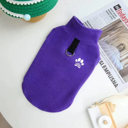 Veltrino Hunde-Fleecepullover für Herbst und Winter