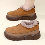 Gefütterte Damen Winterstiefeletten mit Reißverschluss – Velmara
