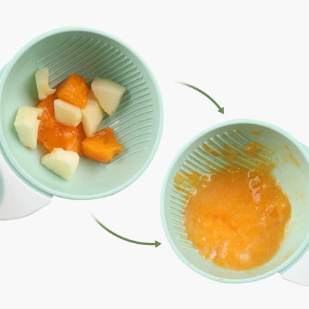 Manueller Baby-Nahrungszerkleinerer – Mahl- und Pürierschale für Beikost