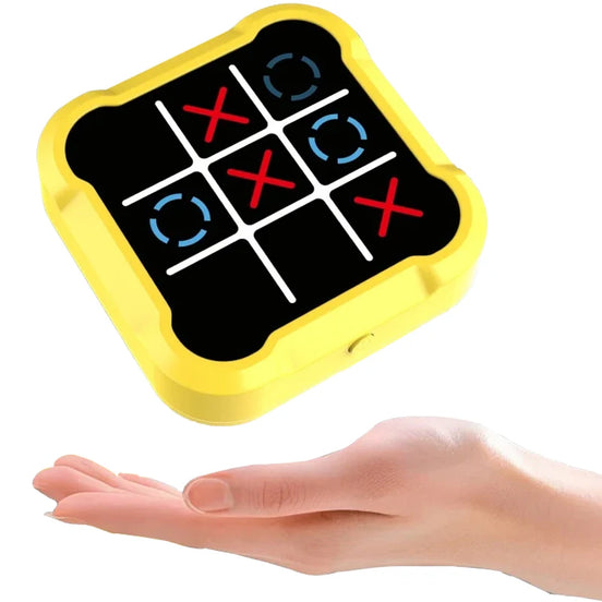 ElectroTact Tic-Tac-Toe – Elektronisches 3-Gewinnt-Spiel für Kinder