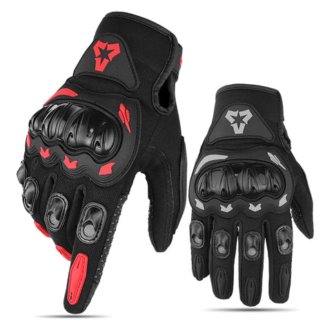 Avenrox Mesh Motorradhandschuhe mit Hartschale und Touchfunktion