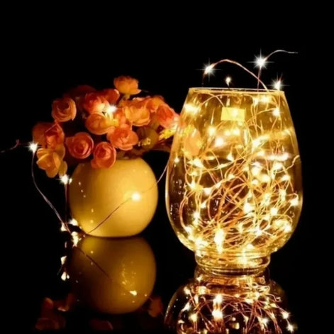 USB LED Lichterkette mit flexiblem Kupferdraht Luminora