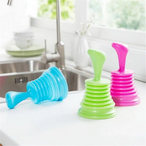 DrainForce Press Plunger – Saugheber für Waschbecken und Abfluss
