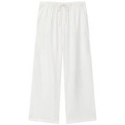 Velmira Damen Weite Sommerhose mit Hoher Taille und Lockerem Schnitt