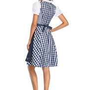 Dirndl Kleid mit Schürze für Damen im traditionellen Oktoberfest-Stil – Almoria