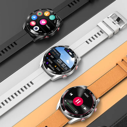 Rundes Smartwatch mit Bluetooth-Telefonfunktion