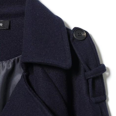Damen Trenchcoat mit Doppelknopfleiste und Gürtel – Valessa