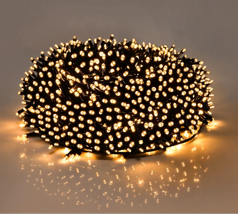 LED Lichterkette mit 8 Lichtmodi, 10–100 m – Luvendra