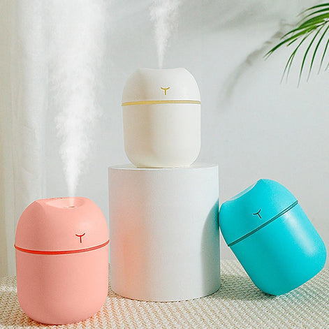 USB Mini Luftbefeuchter mit Nachtlicht – PureMist